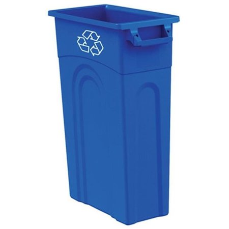 UNITED SOLUTIONS United Solutions TI0033 23 Gallon Blue Slim Container 204880